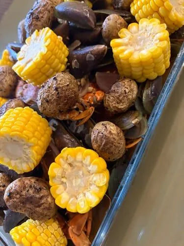 That seafood boil was fire!