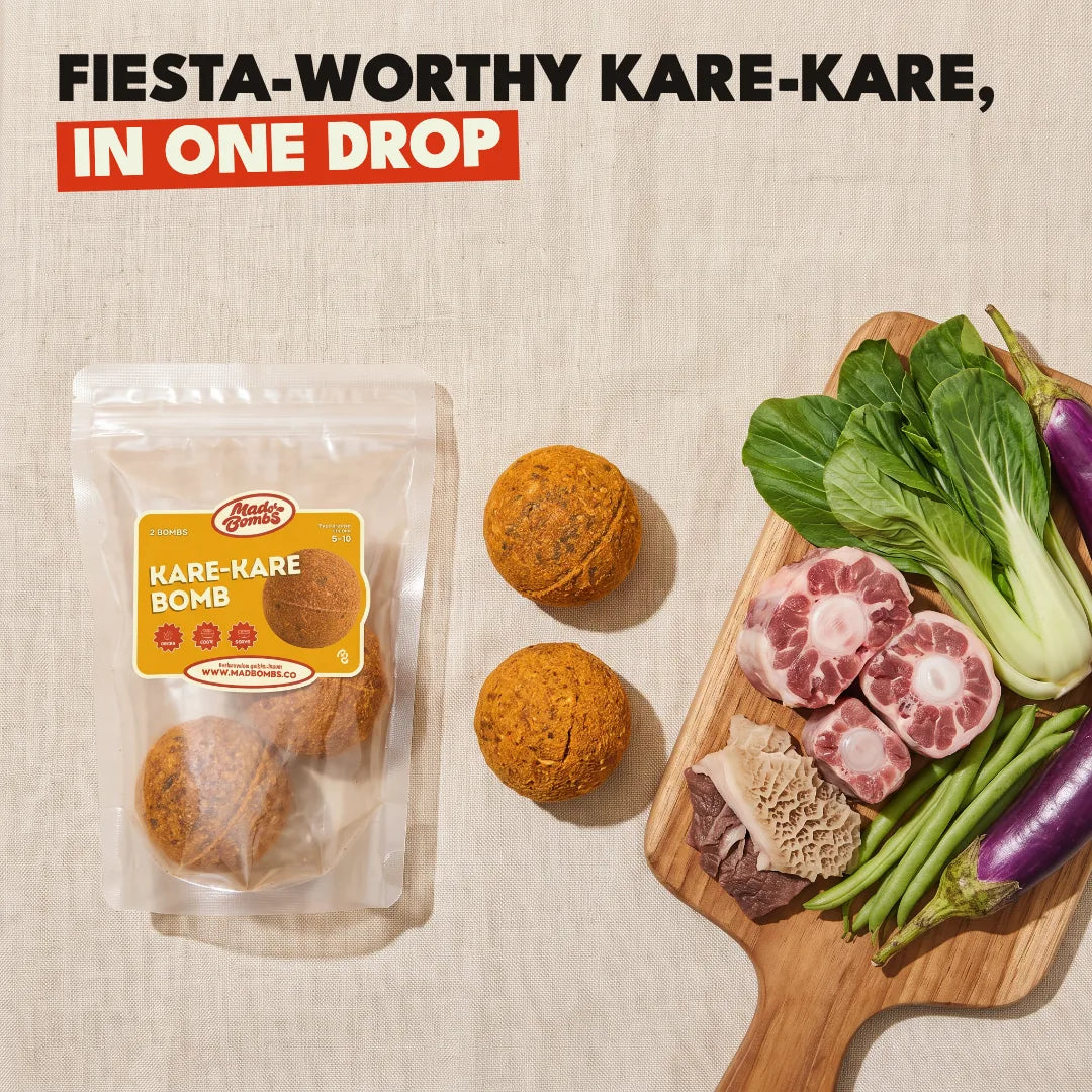 Fiesta-worthy kare-kare, in one drop