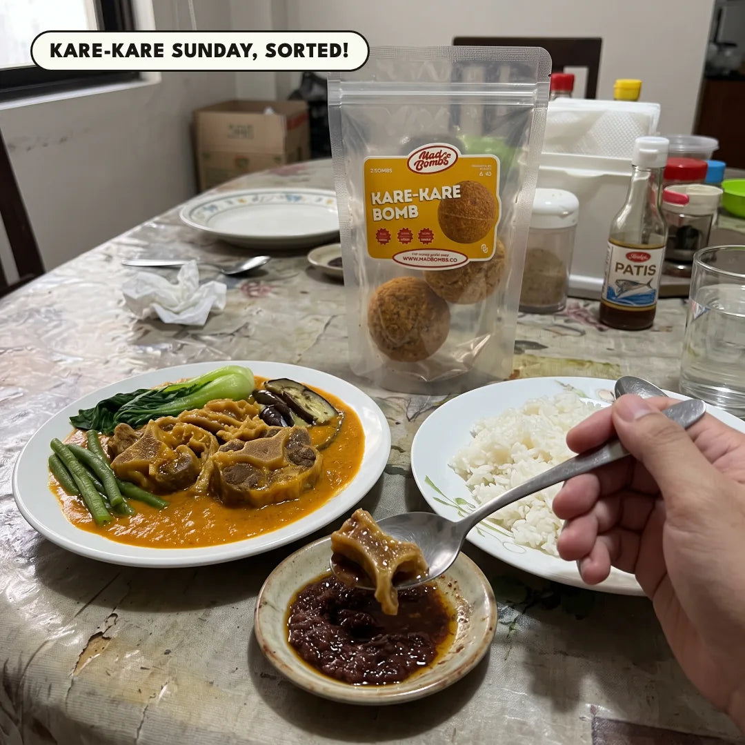Kare-kare at home